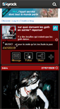 Mobile Screenshot of gothic-music.skyrock.com