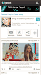 Mobile Screenshot of debbyryanfrance.skyrock.com