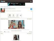 Tablet Screenshot of debbyryanfrance.skyrock.com