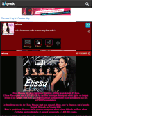 Tablet Screenshot of ellisa-miss.skyrock.com