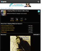 Tablet Screenshot of clement-prod.skyrock.com