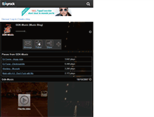 Tablet Screenshot of gdk-music.skyrock.com