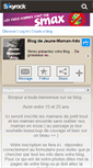 Mobile Screenshot of jeune-maman-ado.skyrock.com