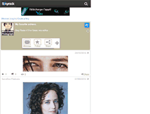 Tablet Screenshot of eva-green-photographies.skyrock.com