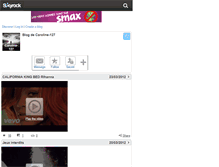 Tablet Screenshot of caroline-127.skyrock.com