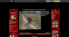 Desktop Screenshot of berger-belge-malinois.skyrock.com