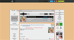Desktop Screenshot of cmj-music.skyrock.com