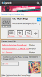 Mobile Screenshot of cmj-music.skyrock.com