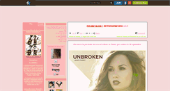 Desktop Screenshot of demilovato-taylorswift.skyrock.com