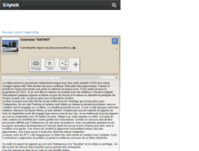 Tablet Screenshot of colombiertantart.skyrock.com