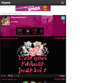 Tablet Screenshot of bouchra-lil.skyrock.com