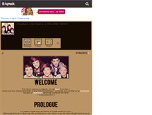 Tablet Screenshot of fictiontheonedirection.skyrock.com