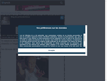 Tablet Screenshot of parfumdenfance.skyrock.com