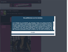 Tablet Screenshot of livingklub.skyrock.com