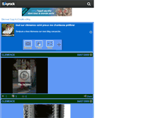 Tablet Screenshot of clemence1989.skyrock.com