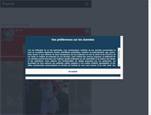Tablet Screenshot of nathalie62300.skyrock.com