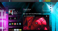 Desktop Screenshot of boss13330.skyrock.com