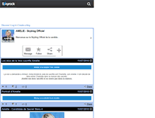 Tablet Screenshot of amelie-secretstory4.skyrock.com