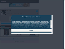 Tablet Screenshot of mlle-cloe.skyrock.com
