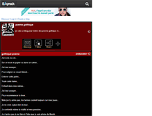 Tablet Screenshot of gothique-poeme.skyrock.com