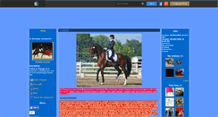 Desktop Screenshot of dressage-chevaux.skyrock.com