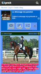 Mobile Screenshot of dressage-chevaux.skyrock.com