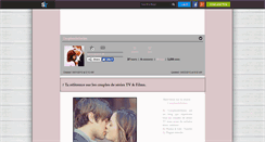 Desktop Screenshot of couplesdeseries.skyrock.com