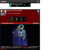 Tablet Screenshot of gautier-x3love.skyrock.com