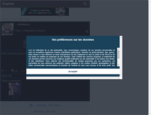 Tablet Screenshot of mlle-grat0uille.skyrock.com