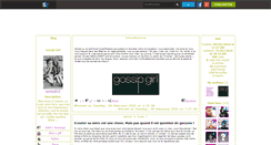 Desktop Screenshot of gossipgirl-jf.skyrock.com