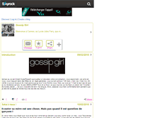 Tablet Screenshot of gossipgirl-jf.skyrock.com