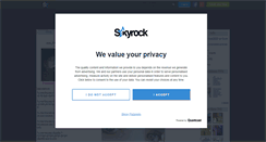 Desktop Screenshot of blooondinette465.skyrock.com