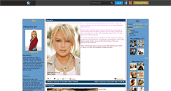 Desktop Screenshot of hilaryduff1920.skyrock.com