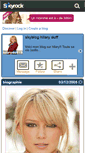 Mobile Screenshot of hilaryduff1920.skyrock.com