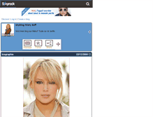 Tablet Screenshot of hilaryduff1920.skyrock.com