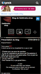 Mobile Screenshot of delithralia-shxp.skyrock.com
