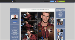 Desktop Screenshot of liamhemsworthweb.skyrock.com