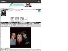 Tablet Screenshot of il0ove-justin-bieber.skyrock.com