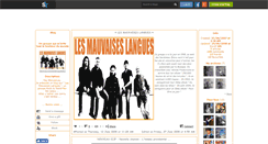 Desktop Screenshot of lesmauvaiseslangues62.skyrock.com