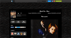 Desktop Screenshot of dra--mione.skyrock.com