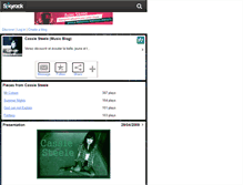 Tablet Screenshot of cassie-steelemusic.skyrock.com