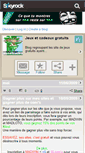 Mobile Screenshot of jeuxetcadeauxgratuits.skyrock.com