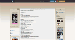 Desktop Screenshot of lilmakmarialena.skyrock.com