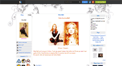 Desktop Screenshot of ninabell.skyrock.com