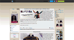 Desktop Screenshot of mjshop.skyrock.com