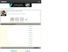 Tablet Screenshot of dd-a-music.skyrock.com