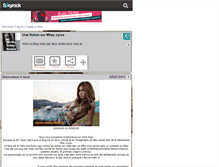 Tablet Screenshot of cyrus-miley-fiction.skyrock.com