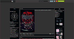 Desktop Screenshot of oficial-slipknot.skyrock.com