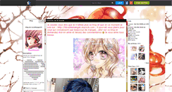 Desktop Screenshot of lovemangas54.skyrock.com