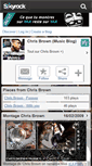 Mobile Screenshot of chrisbrown-musics.skyrock.com